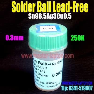 Solder Ball Lead Free 0,3mm 250k  large2